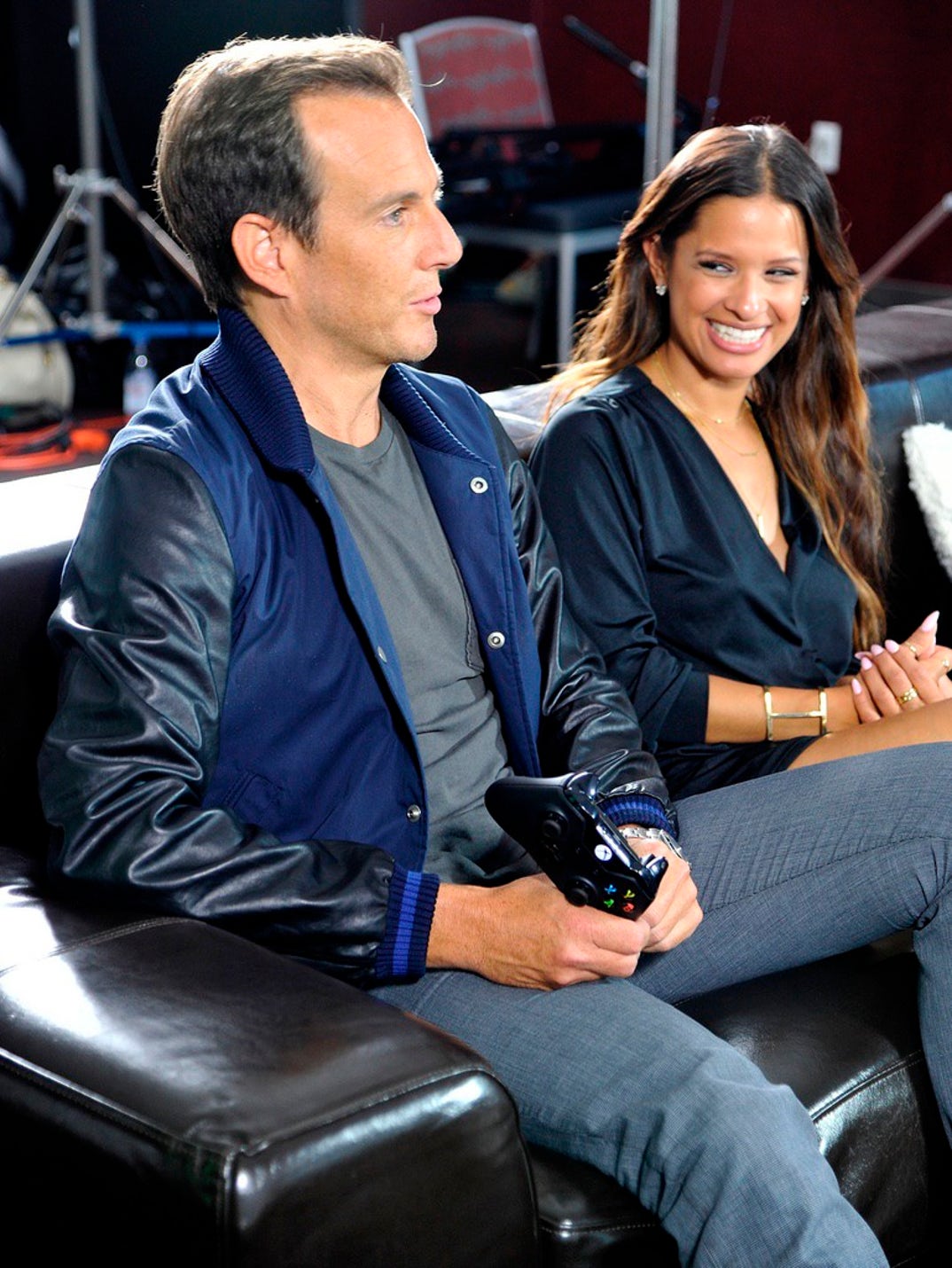 Will Arnett and Rocsi Diaz