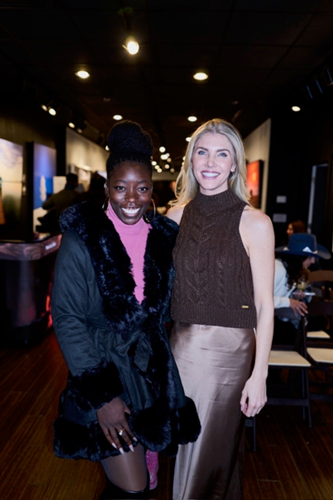 Actress Aba Arthur and iFIT “Trainer Games” host Amanda Kloots.