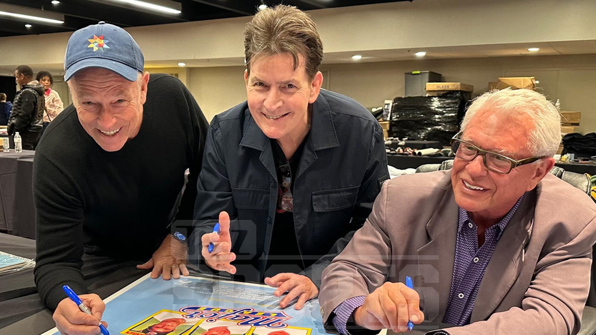Ricky Vaughn, Roger Dorn, Jake Taylor Reunite At Sports Convention