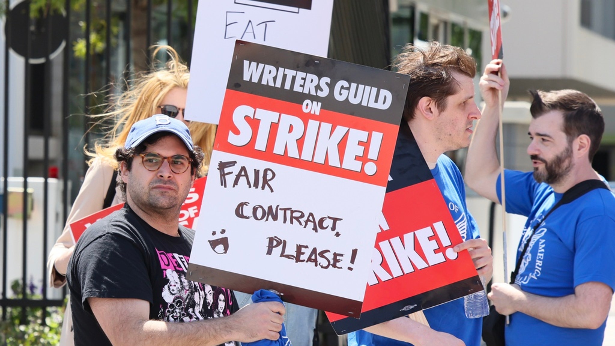 WGA Strike Picket Lines