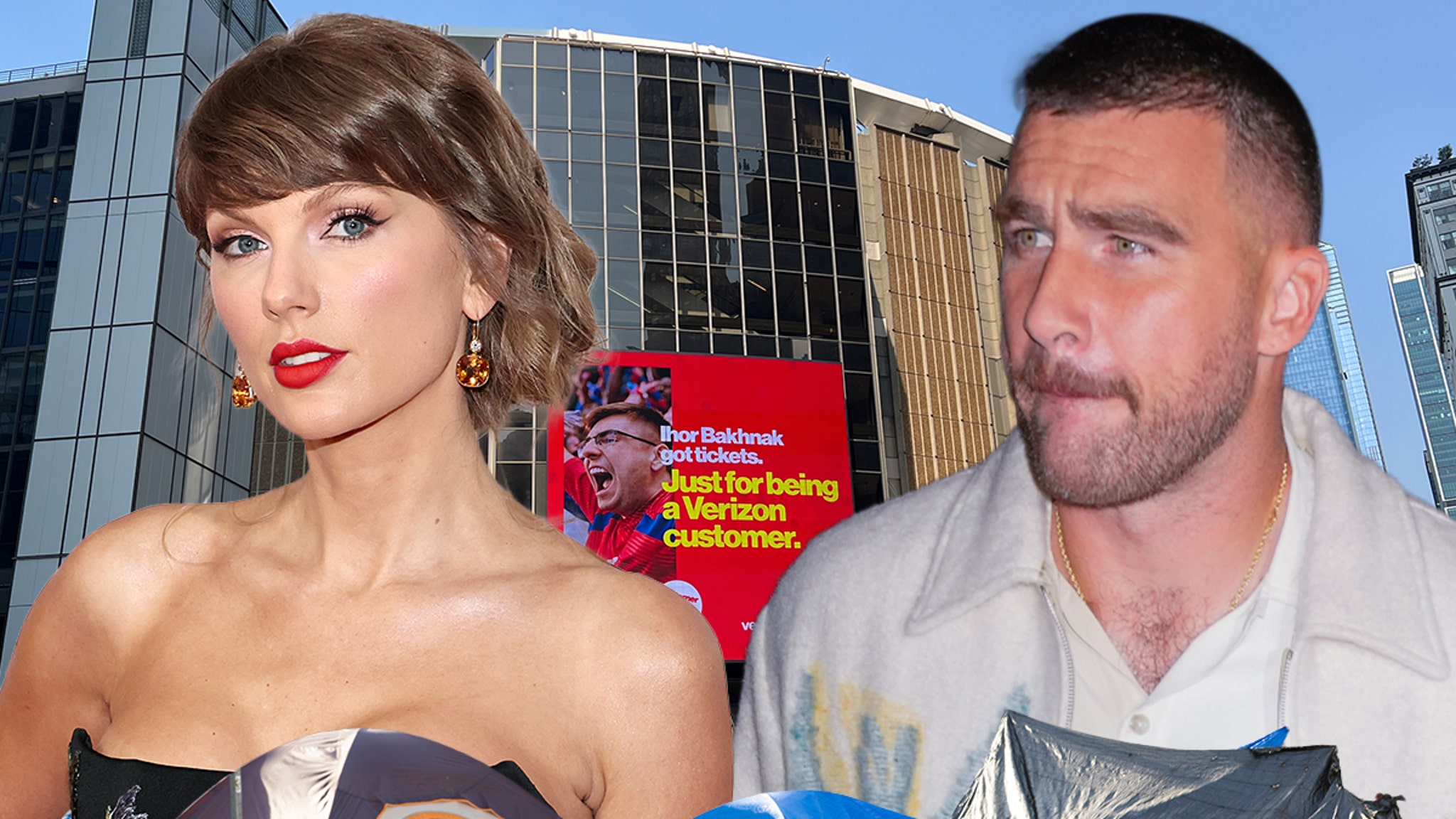 NYC CLEANING UP HOMELESS AROUND MSG FOR TAYLOR & TRAVIS WEDDING!