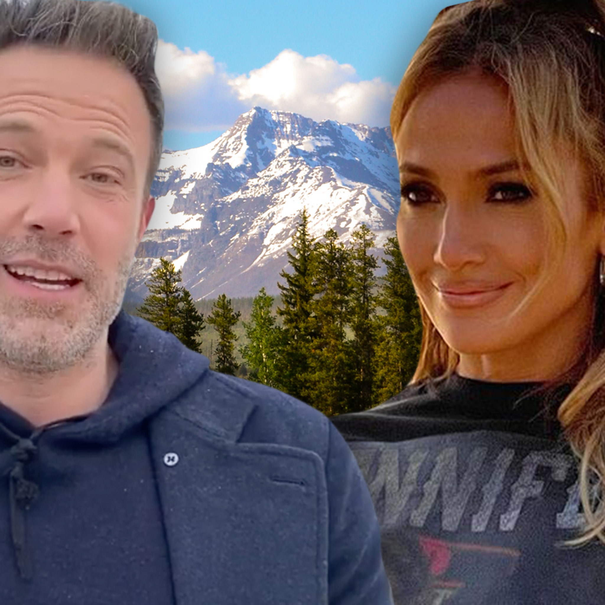 J Lo And Ben Affleck Hanging Out In Montana