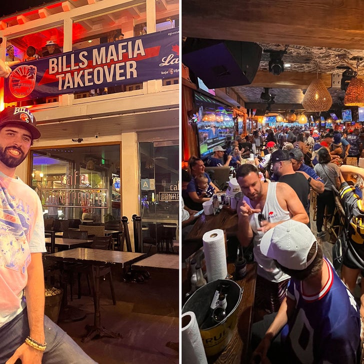 Ryan Fitzpatrick Tailgates With Bills Fans in Orchard Park