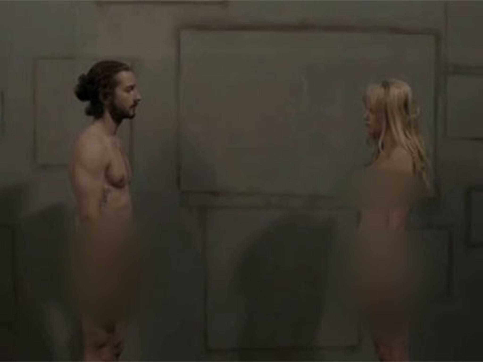 Shia Labeouf Gets NAKED for a Music Video