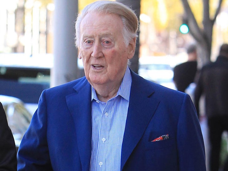 Vin Scully Hospitalized After Fall, 'Resting Comfortably