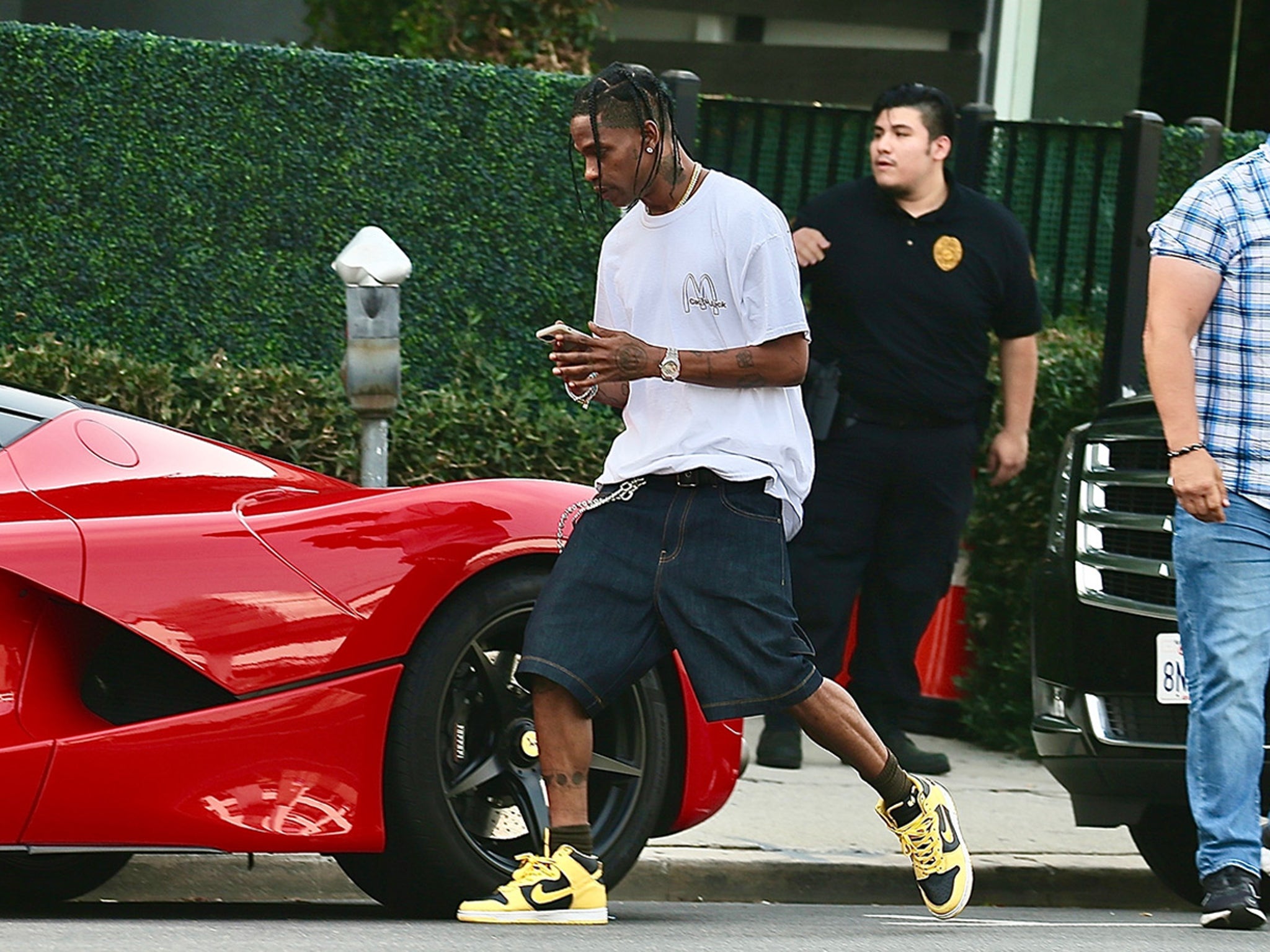 travis scott shoes mcdonalds
