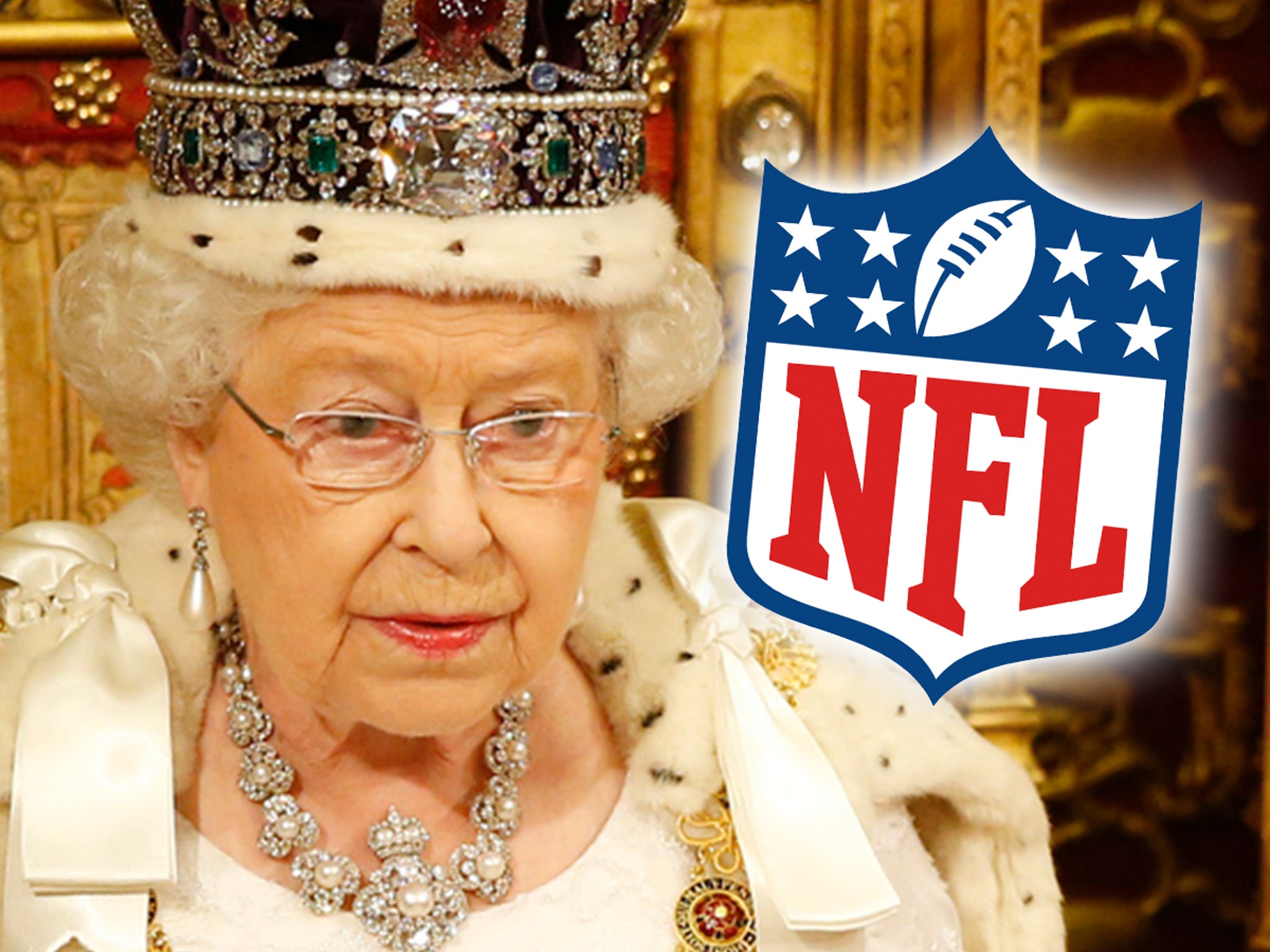 Awkward moment NBC cuts from Queen's death to cheering NFL fans