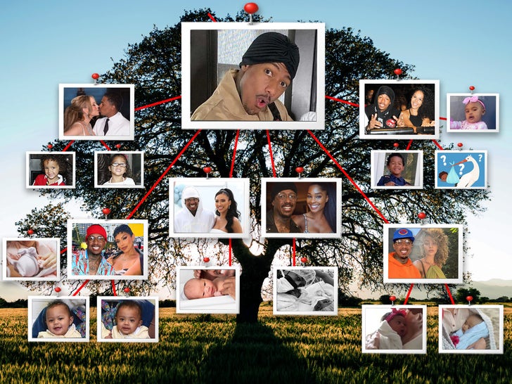 Artistes Nick Cannon's Entangled Family Tree