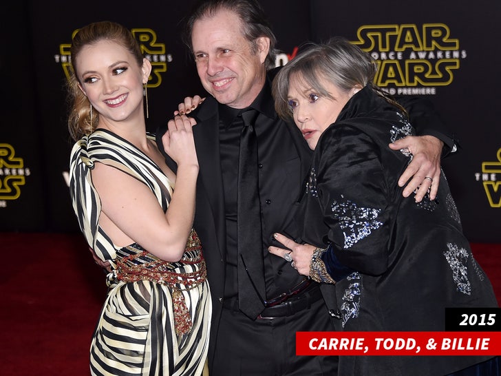 Billie Lourd didn't invite Carrie Fisher's siblings to Walk of Fame  ceremony: 'They know why' - Los Angeles Times