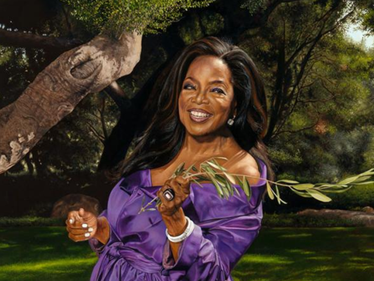 oprah painting Smithsonian Unveiling
