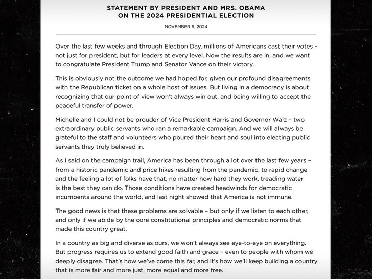 obama statement