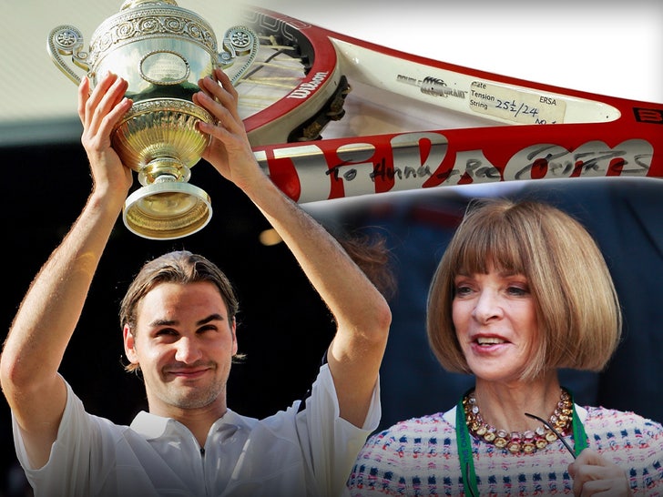 roger federer anna wintour racquet main getty composite