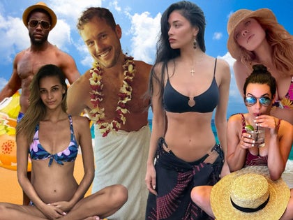 Celebrities Posting Selfies In Hawaii