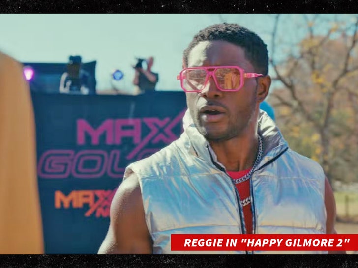 Reggie Bush Happy Gilmore 2 Netflix Sub Swipe