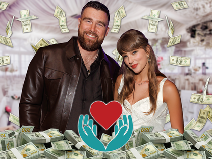 main taylor swift travis kelce money charity getty