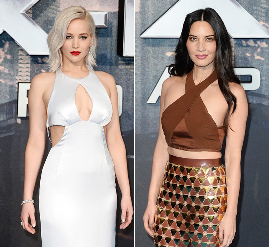 Sexy X-Women! Jennifer Lawrence (25) vs. Olivia Munn (35)