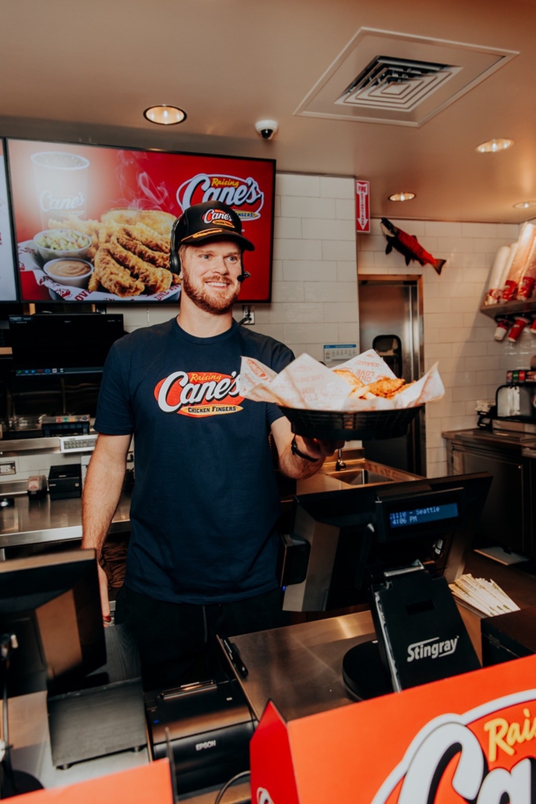 Sam Darnold At Raising Canes 2