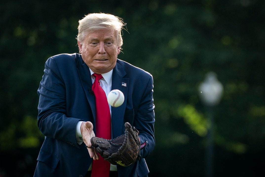 Donald Trump Playing Sports 2