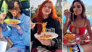 Hot Celebrity Noods – Babes Eating Pasta!