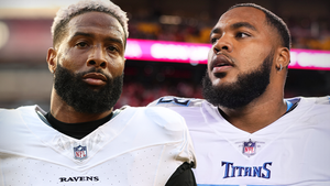 Odell Beckham Jr. And Jeffery Simmons Fight On Field After Ravens-Titans Game