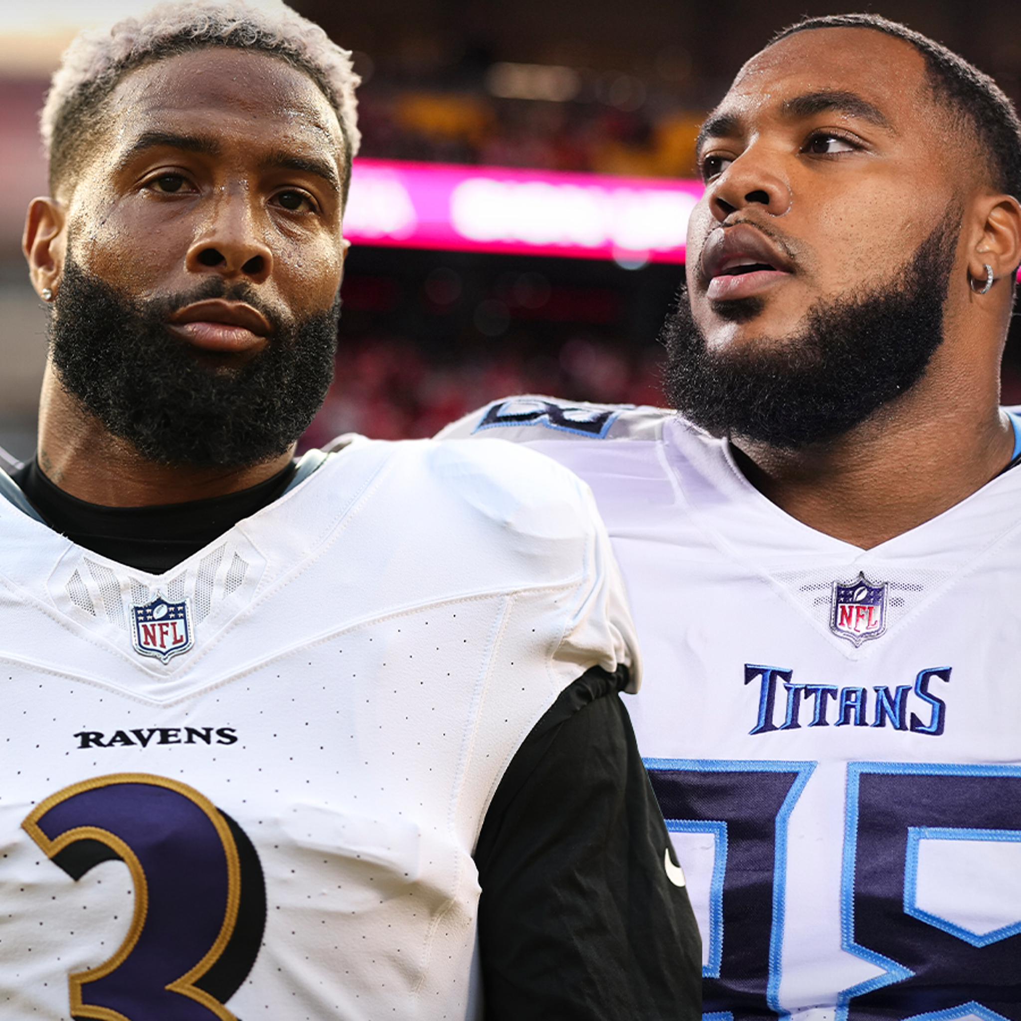 Odell Beckham Jr. And Jeffery Simmons Fight On Field After Ravens-Titans  Game