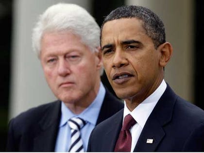 Bill Clinton, Barack Obama