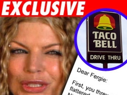 Fergie, Taco Bell