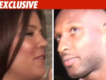 Khloe and Lamar -- Prenup Is a Done Deal!