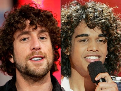 Elliott Yamin and Sanjaya Malakar