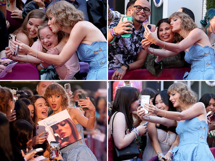 Swifties At Taylor Swift's 'The Eras Tour' Movie Premiere