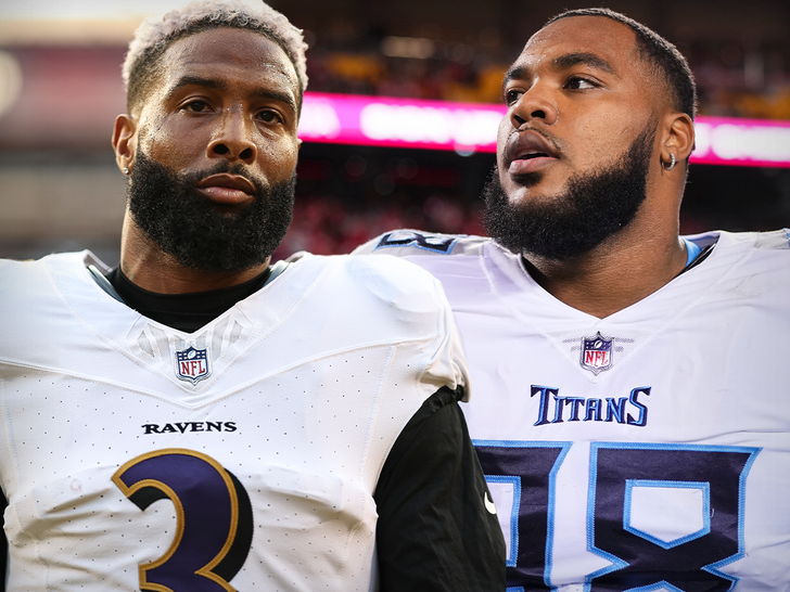 Odell Beckham Jr. And Jeffery Simmons Fight On Field After Ravens-Titans  Game