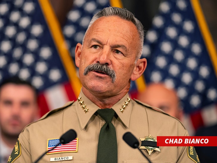 Riverside Sheriff Chad Bianco