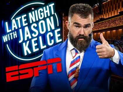 jason kelce late night show getty 2