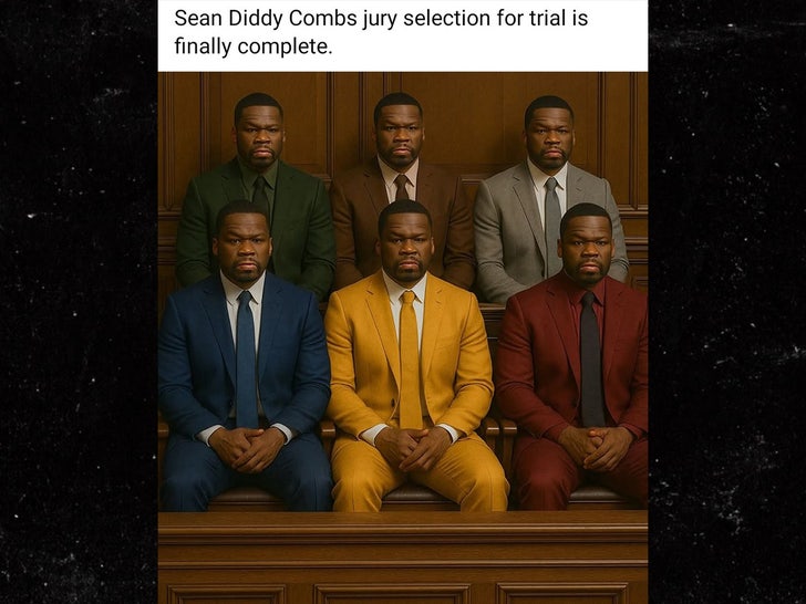 50 cent ai p diddy jury sub instagram