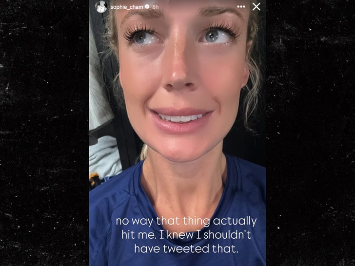 Sophie Cunningham Parabéns Toy Sub Instagram