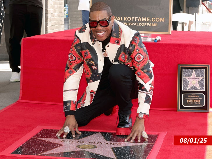 busta rhymes hollywood star walk of fame sub getty swipe