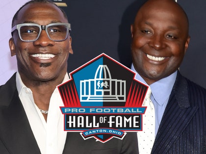 shannon sharpe sterling sharpe hall of fame getty 2