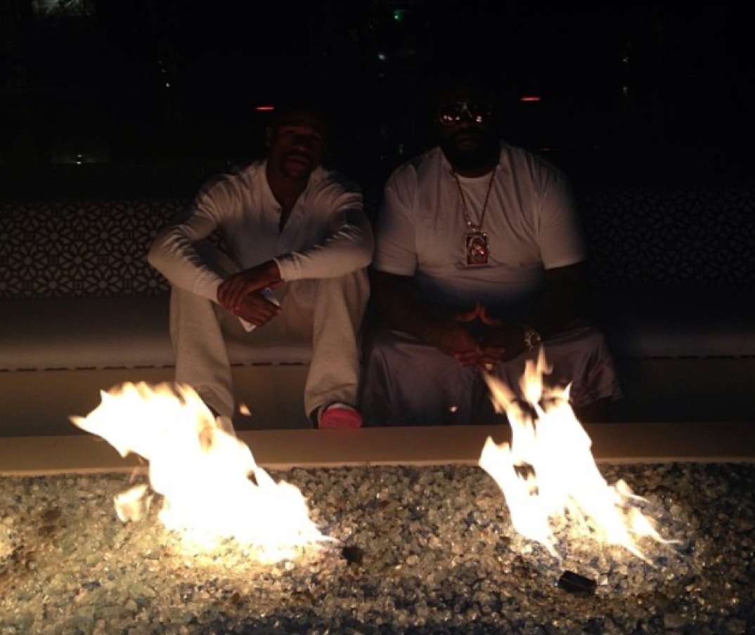 Floyd Mayweather and Rick Ross