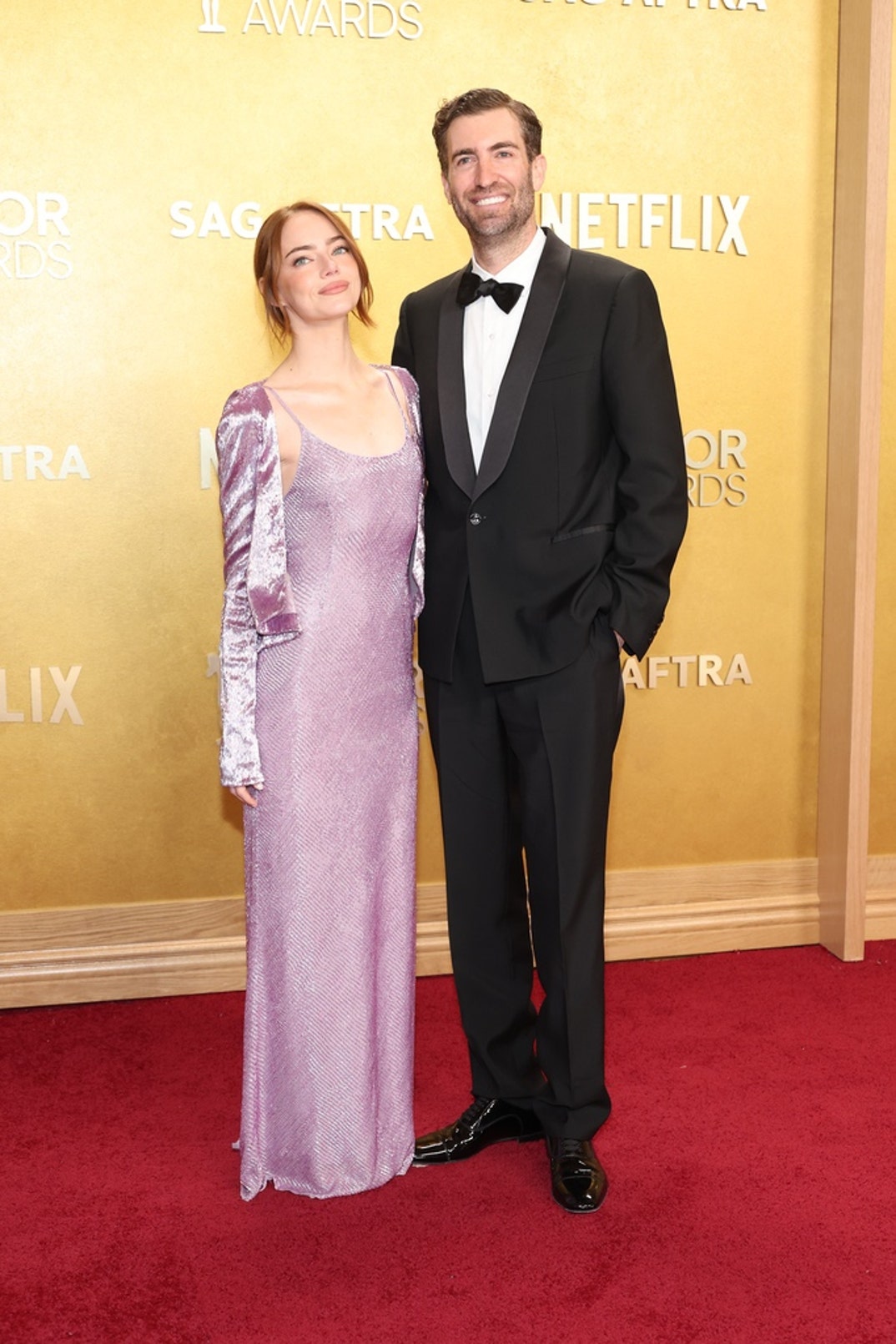 Emma Stone and Dave McCary