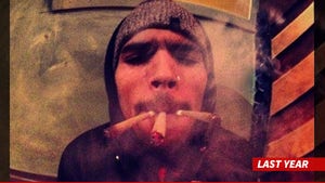 Chris Brown in Rehab -- Take My Phone & Internet, But Let Me Keep My Weed!!!