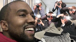 Robo-Kanye Lords Over Kardashian Brood ... And A Bunch of Dummies