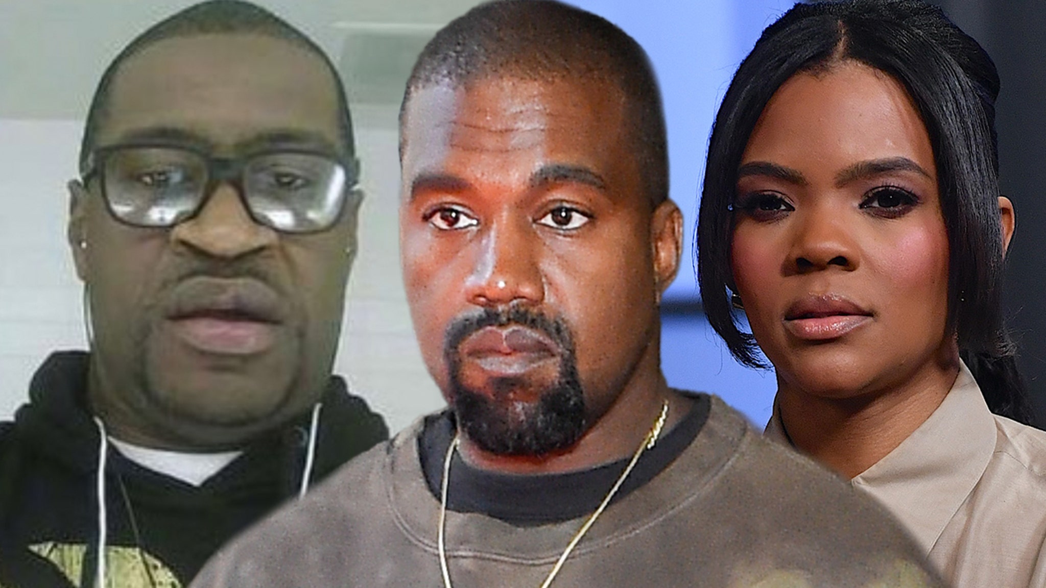 George Floyd Family Exploring Lawsuit Options Against Kanye, Candace Owens thumbnail