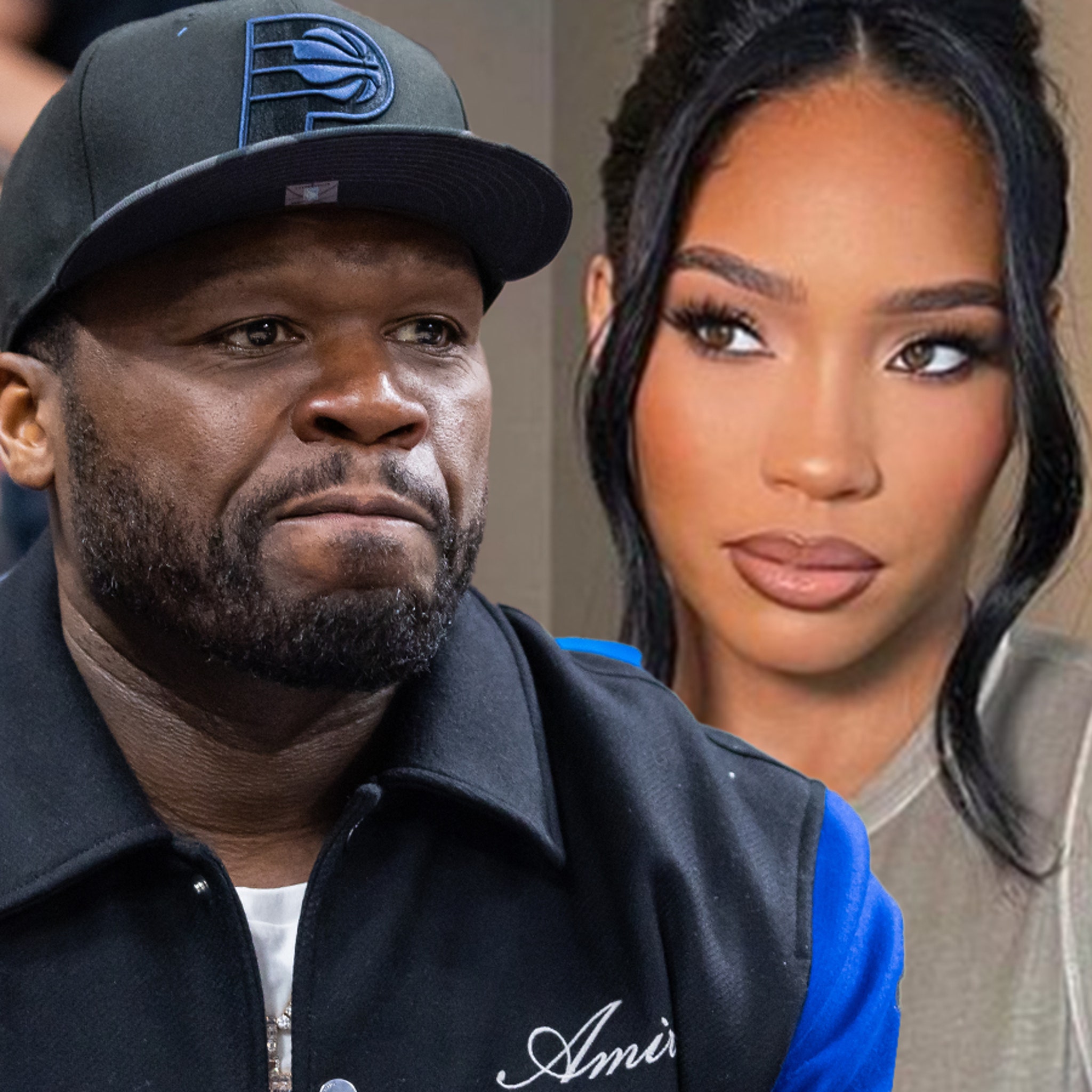 50 Cent Not Engaged to Cuban Link Despite Huge Diamond Ring 'TMZ