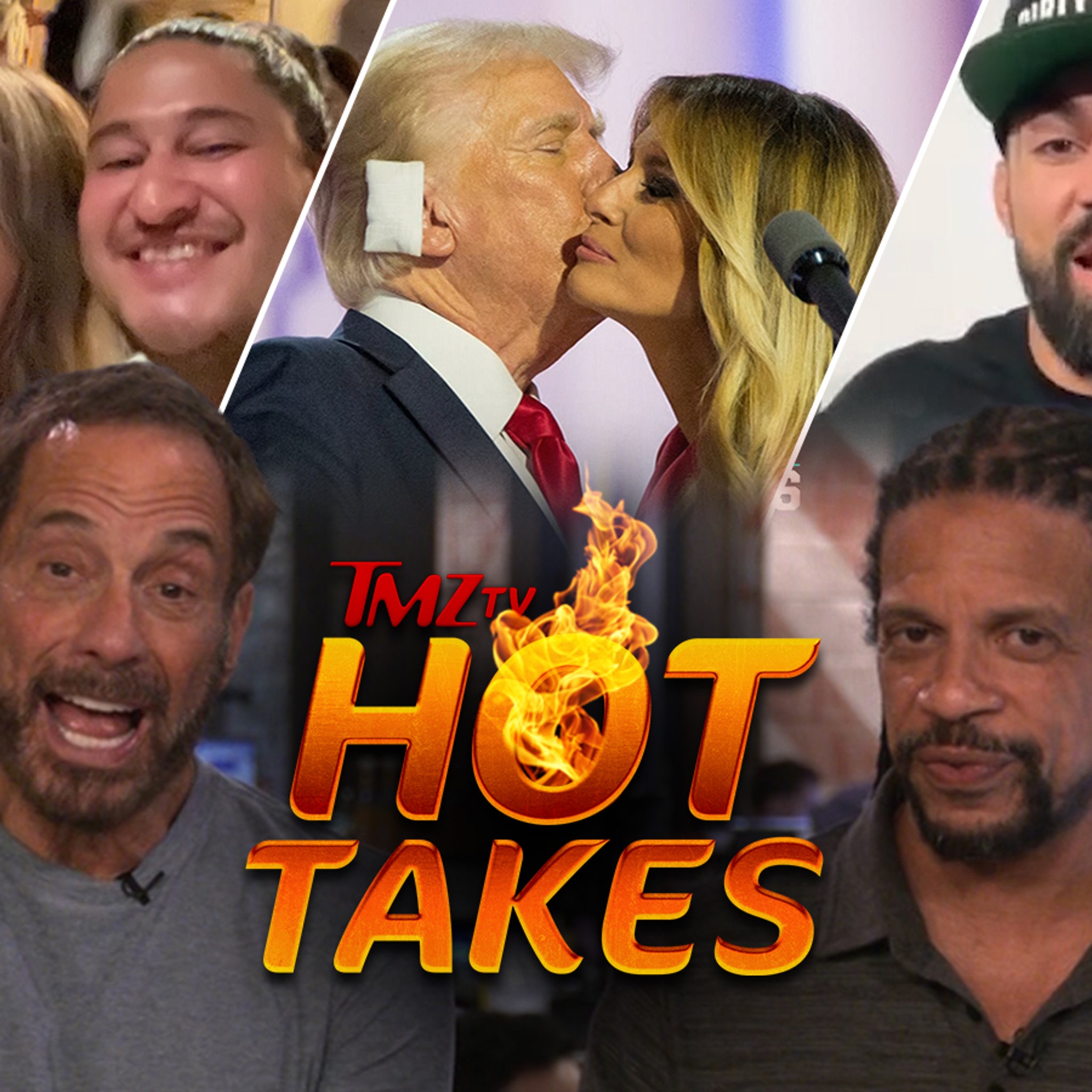 TMZ TV Hot Takes: Donald and Melania Trump, $2 Billion Powerball Winner,  Mike Perry