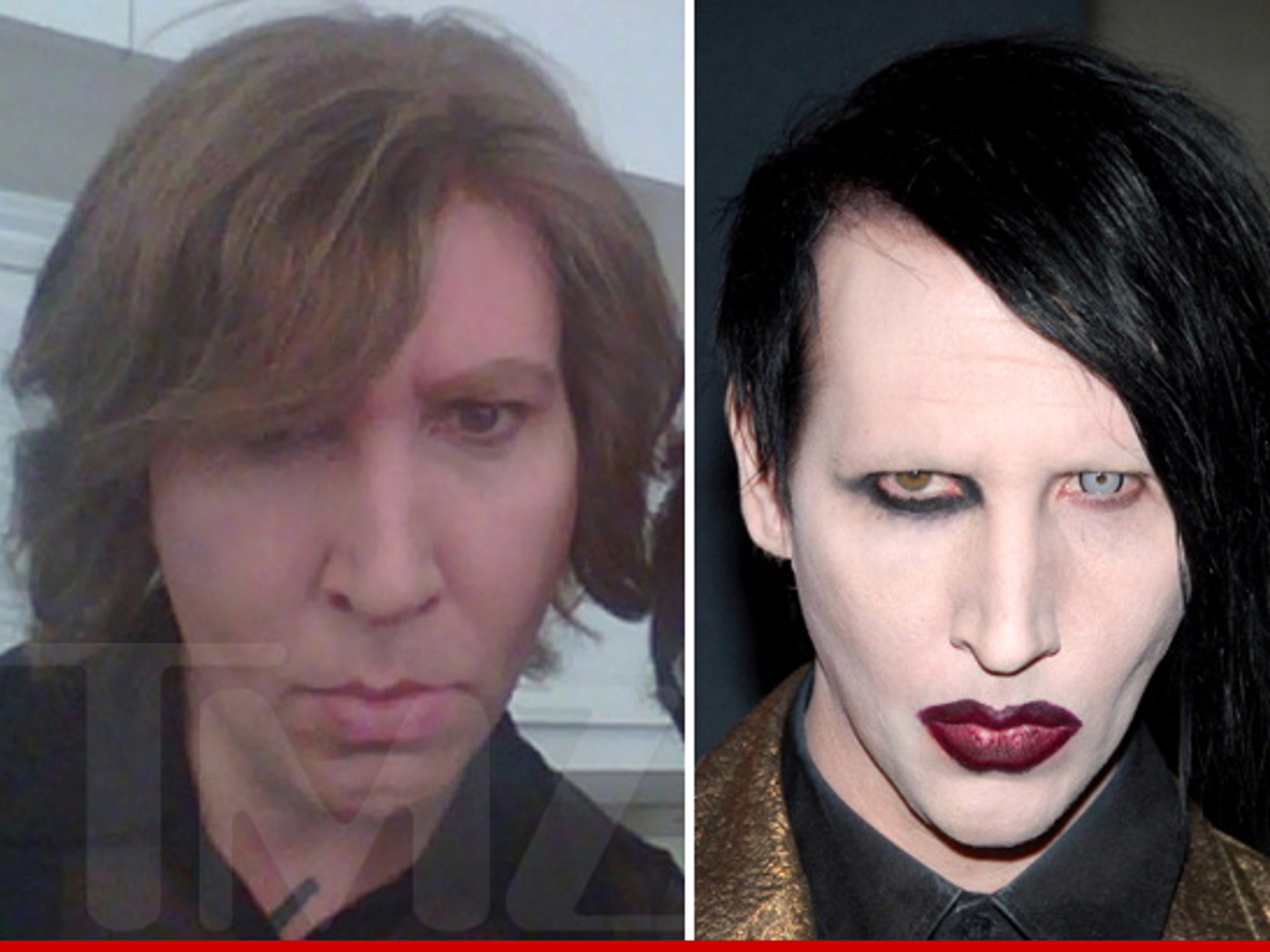 See Marilyn Manson's dad as Marilyn Manson