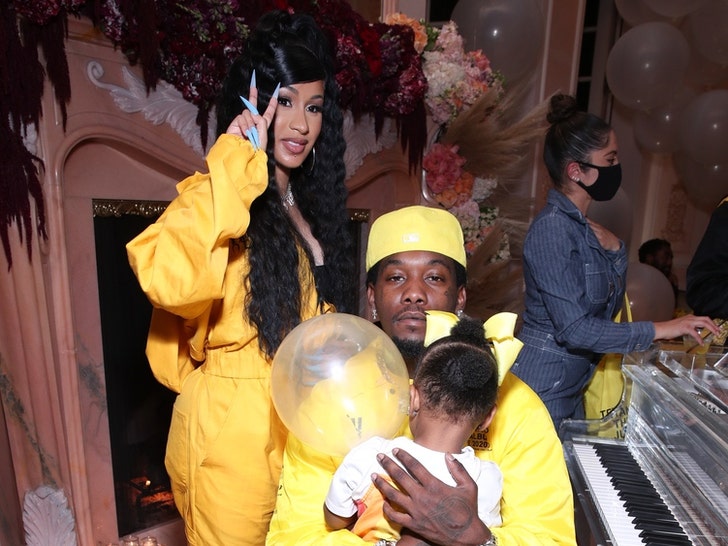 Cardi B and Offset -- Family Photos