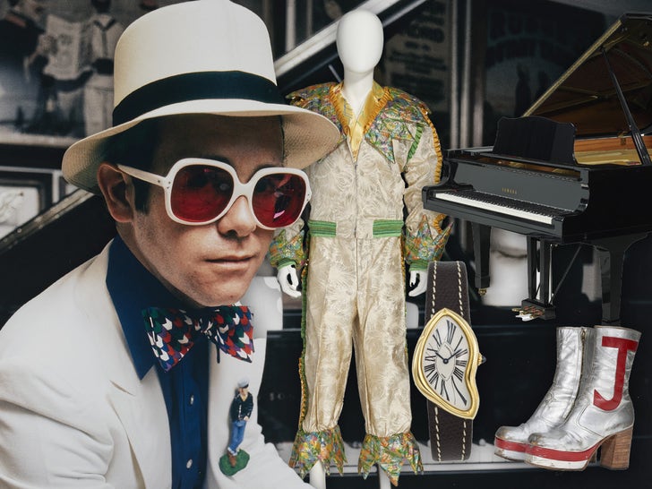 Elton John's Atlanta Home Auction Items