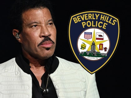 lionel richie with beverly hills PD getty