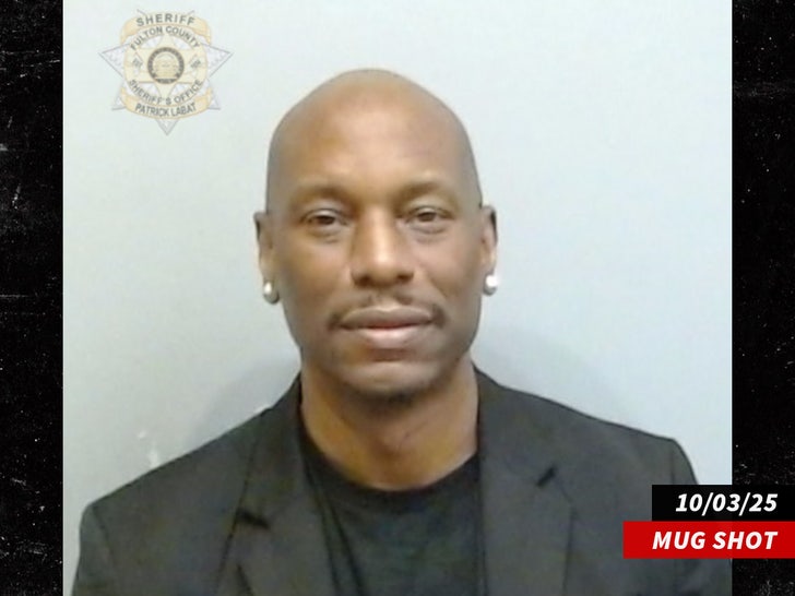 Tyrese Gibson - foto de detenção