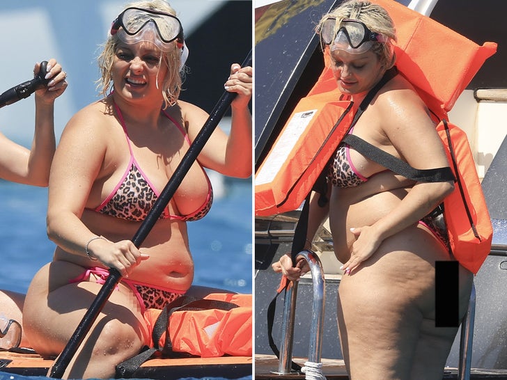 Bebe Rexha Goes For A Dip In Ibiza